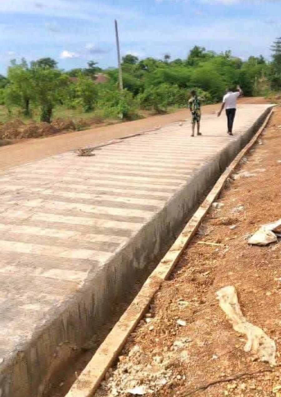 Construction of 2.8 Km of Concrete Pavement at Onyirigbo, Oferekpe to Egwudinagu Ishieke Village