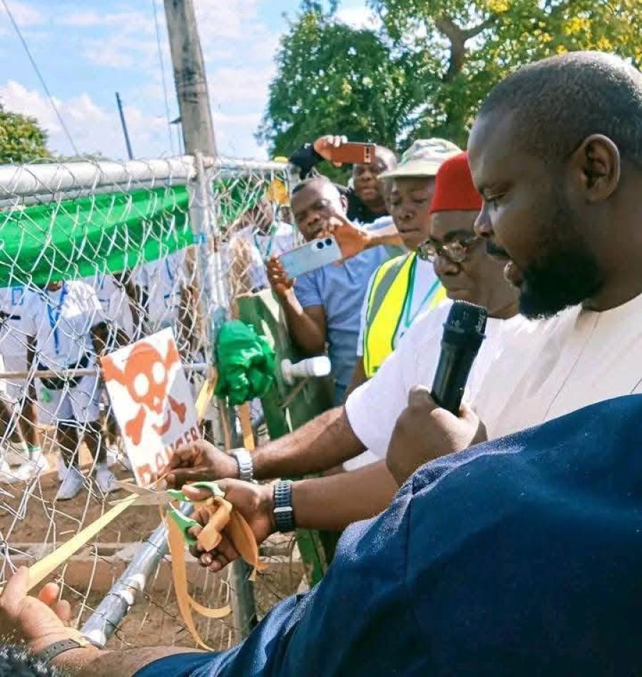 Donation of Transformer to NYSC Permanent Orientation Camp, Afikpo